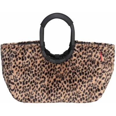 Reisenthel Cesta De La Compra Loopshopper Leopard Print / Brown L Reisenthel Cesta De La Compra Loopshopper Leopard Print / Brown L