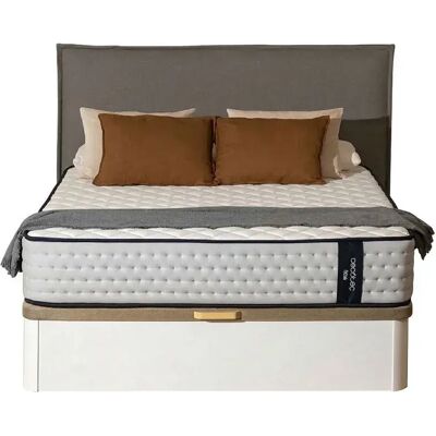 Cecotec Colchón Flow 6700 Hybrid 135x190 White / Blue One Size Cecotec Colchón Flow 6700 Hybrid 135x190 White / Blue One Size