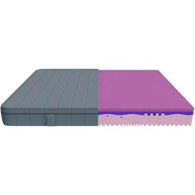 Cecotec Colchón Flow Genuine + 80x190 White / Grey One Size Cecotec Colchón Flow Genuine + 80x190 White / Grey One Size