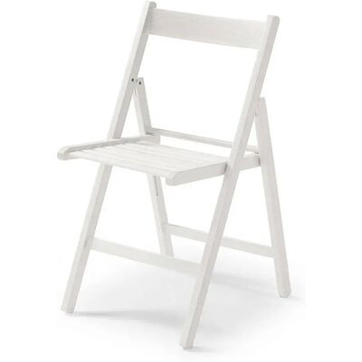 BigBuy Home Silla Plegable de Haya - Silla Plegable - 79x42,5x47,5cm BigBuy Home Silla Plegable de Haya - Silla Plegable - 79x42,5x47,5cm