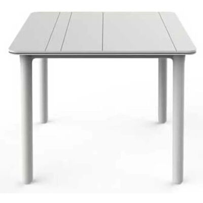 Garbar Mesa De Jardín Noa 90x90 Cm White One Size Garbar Mesa De Jardín Noa 90x90 Cm White One Size