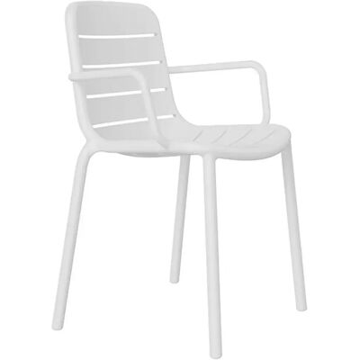 Resol Silla Con Brazos Gina White One Size Resol Silla Con Brazos Gina White One Size