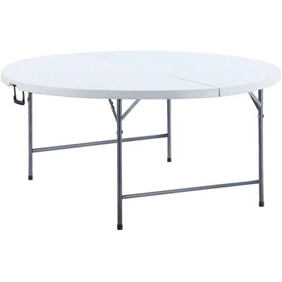 Mesa Redonda Plegable EDM - Soporta 150kg Mesa Redonda Plegable EDM - Soporta 150kg
