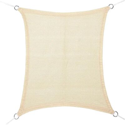 Faura Toldo Para Patio Rectangular Vela 4x6m Beige 4 x 6 m Faura Toldo Para Patio Rectangular Vela 4x6m Beige 4 x 6 m