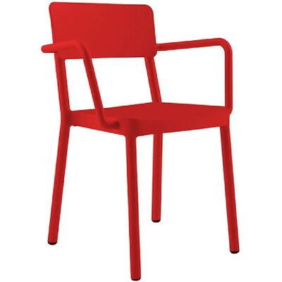 Resol Silla Con Brazos Lisboa Red One Size Resol Silla Con Brazos Lisboa Red One Size
