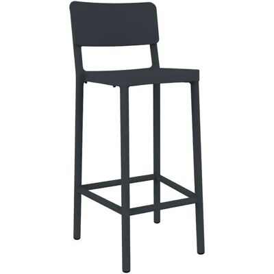 Resol Taburete Alto Lisboa Dark Grey One Size Resol Taburete Alto Lisboa Dark Grey One Size