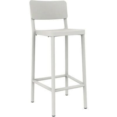Resol Taburete Alto Lisboa White One Size Resol Taburete Alto Lisboa White One Size