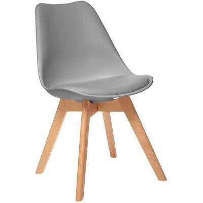 Atmosphera Juego De Sillas Baya 4 Unidades Grey One Size Atmosphera Juego De Sillas Baya 4 Unidades Grey One Size