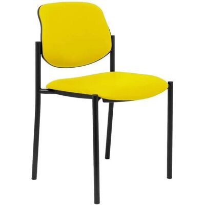 Nowy Styl Silla Fija De Oficina Styl Similleather Yellow / Black One Size Nowy Styl Silla Fija De Oficina Styl Similleather Yellow / Black One Size
