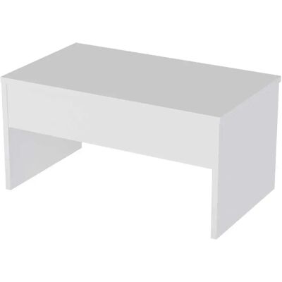 Wellhome Mesa De Centro 90x52x45 Cm White One Size Wellhome Mesa De Centro 90x52x45 Cm White One Size