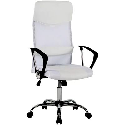 Furniture Style Silla De Oficina Dafne 60x25x16 Cm White One Size Furniture Style Silla De Oficina Dafne 60x25x16 Cm White One Size