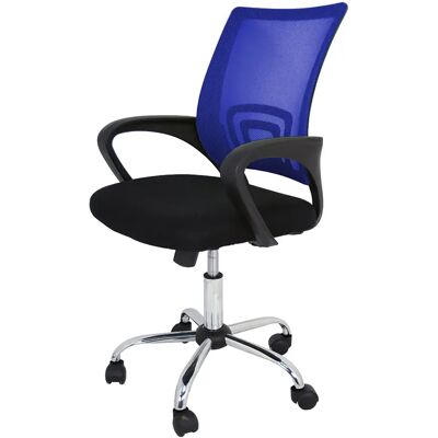 Furniture Style Silla De Oficina Martina 57x28x12 Cm Blue One Size Furniture Style Silla De Oficina Martina 57x28x12 Cm Blue One Size