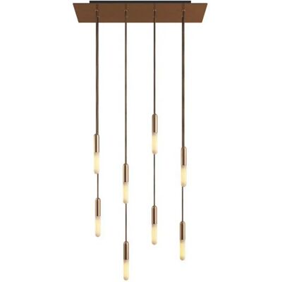Creative Lámpara Colgante Rose-one Xxl 8 Falls Satin Copper One Size Creative Lámpara Colgante Rose-one Xxl 8 Falls Satin Copper One Size