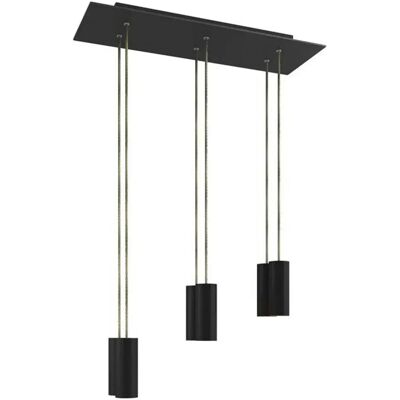 Creative Lámpara Colgante Rose-one Xxl Tub E14 6 Falls Matt Black One Size Creative Lámpara Colgante Rose-one Xxl Tub E14 6 Falls Matt Black One Size