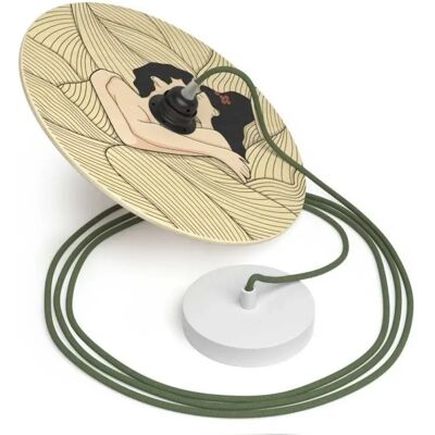 Creative Lámpara Colgante Ufo-carolina Zuniga 2 M Green / Beige One Size Creative Lámpara Colgante Ufo-carolina Zuniga 2 M Green / Beige One Size