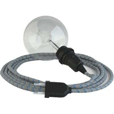 Creative Lámpara Colgante Para Pantalla Rd55 Stripes 5 M Steward Blue / Black One Size Creative Lámpara Colgante Para Pantalla Rd55 Stripes 5 M Steward Blue / Black One Size