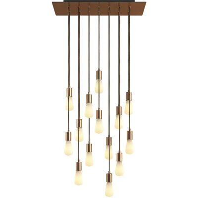 Creative Lámpara Colgante Rose-one Xxl 14 Falls Satin Copper One Size Creative Lámpara Colgante Rose-one Xxl 14 Falls Satin Copper One Size