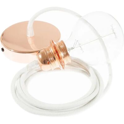 Creative Lámpara Colgante Pendel Para Pantalla Rc01 50 Cm White / Copper One Size Creative Lámpara Colgante Pendel Para Pantalla Rc01 50 Cm White / Copper One Size