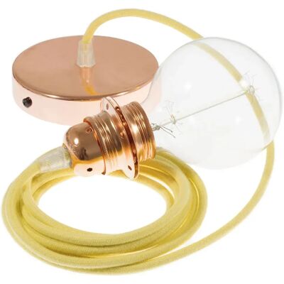 Creative Lámpara Colgante Pendel Para Pantalla Rc10 Diy 1 M Pale Yellow / Copper One Size Creative Lámpara Colgante Pendel Para Pantalla Rc10 Diy 1 M Pale Yellow / Copper One Size