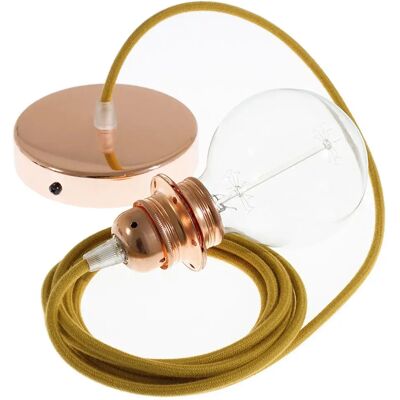 Creative Lámpara Colgante Pendel Para Pantalla Rc31 Diy 1 M Golden Honey / Copper One Size Creative Lámpara Colgante Pendel Para Pantalla Rc31 Diy 1 M Golden Honey / Copper One Size