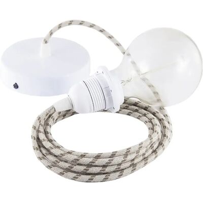 Creative Lámpara Colgante Pendel Para Pantalla Rd53 Stripes 1 M Tree Bark / White One Size Creative Lámpara Colgante Pendel Para Pantalla Rd53 Stripes 1 M Tree Bark / White One Size