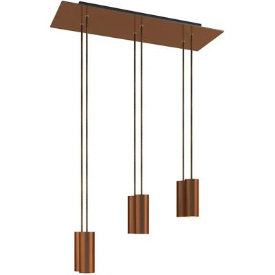 Creative Lámpara Colgante Rectangular Rose-one Xxl 6 Falls With Bulbs Satin Copper One Size Creative Lámpara Colgante Rectangular Rose-one Xxl 6 Falls With Bulbs Satin Copper One Size