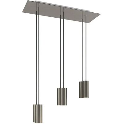 Creative Lámpara Colgante Rectangular Rose-one Xxl Tub E14 6 Falls With Bulbs Satin Steel One Size Creative Lámpara Colgante Rectangular Rose-one Xxl Tub E14 6 Falls With Bulbs Satin Steel One Size