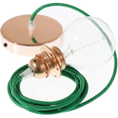 Creative Lámpara Colgante Pendel Para Pantalla Rl06 50 Cm Glittering Green / Copper One Size Creative Lámpara Colgante Pendel Para Pantalla Rl06 50 Cm Glittering Green / Copper One Size