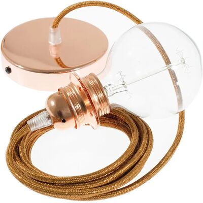Creative Lámpara Colgante Pendel Para Pantalla Rl22 Diy 1 M Glittering Copper / Copper One Size Creative Lámpara Colgante Pendel Para Pantalla Rl22 Diy 1 M Glittering Copper / Copper One Size