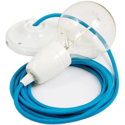 Creative Lámpara Colgante Rm11 Diy 50 Cm Turquoise / White One Size Creative Lámpara Colgante Rm11 Diy 50 Cm Turquoise / White One Size