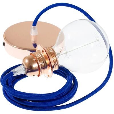 Creative Lámpara Colgante Pendel Para Pantalla Rm12 Diy 50 Cm Blue / Copper One Size Creative Lámpara Colgante Pendel Para Pantalla Rm12 Diy 50 Cm Blue / Copper One Size