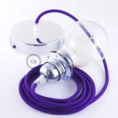 Creative Lámpara Colgante Pendel Para Pantalla Rm14 1 M Violet / Chrome Plated One Size Creative Lámpara Colgante Pendel Para Pantalla Rm14 1 M Violet / Chrome Plated One Size
