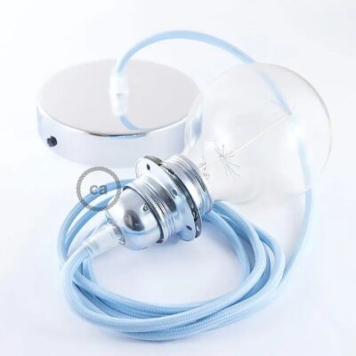 Creative Lámpara Colgante Pendel Para Pantalla Rm17 1 M Light Blue / Chrome Plated One Size Creative Lámpara Colgante Pendel Para Pantalla Rm17 1 M Light Blue / Chrome Plated One Size