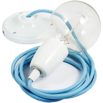 Creative Lámpara Colgante Rm17 Diy 2 M Light Blue / White One Size Creative Lámpara Colgante Rm17 Diy 2 M Light Blue / White One Size