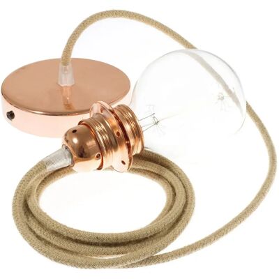 Creative Lámpara Colgante Pendel Para Pantalla Rn06 Diy 50 Cm Beige / Copper One Size Creative Lámpara Colgante Pendel Para Pantalla Rn06 Diy 50 Cm Beige / Copper One Size