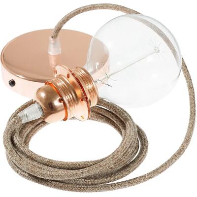 Creative Lámpara Colgante Pendel Para Pantalla Rs82 Diy 50 Cm Glittering Brown / Copper One Size Creative Lámpara Colgante Pendel Para Pantalla Rs82 Diy 50 Cm Glittering Brown / Copper One Size