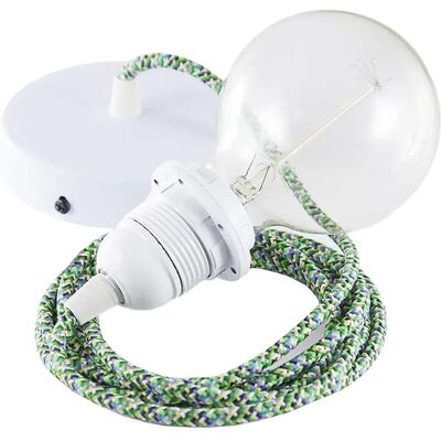 Creative Lámpara Colgante Pendel Para Pantalla Rx05 Pixel 50 Cm Green / White One Size Creative Lámpara Colgante Pendel Para Pantalla Rx05 Pixel 50 Cm Green / White One Size