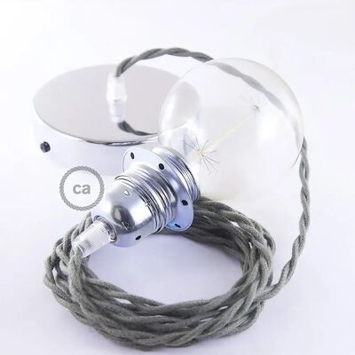 Creative Lámpara Colgante Pendel Para Pantalla Tc63 50 Cm Greyish Green / Chrome Plated One Size Creative Lámpara Colgante Pendel Para Pantalla Tc63 50 Cm Greyish Green / Chrome Plated One Size