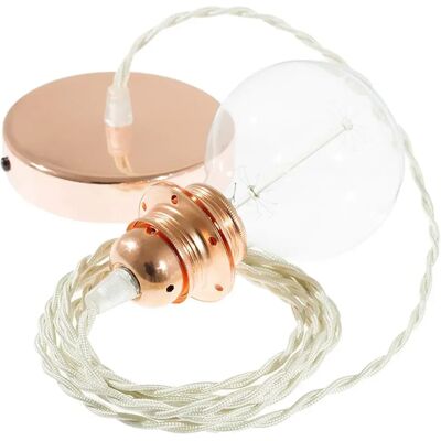 Creative Lámpara Colgante Pendel Para Pantalla Tm00 Diy 1 M Ivory / Copper One Size Creative Lámpara Colgante Pendel Para Pantalla Tm00 Diy 1 M Ivory / Copper One Size