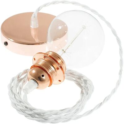Creative Lámpara Colgante Pendel Para Pantalla Tm01 50 Cm White / Copper One Size Creative Lámpara Colgante Pendel Para Pantalla Tm01 50 Cm White / Copper One Size