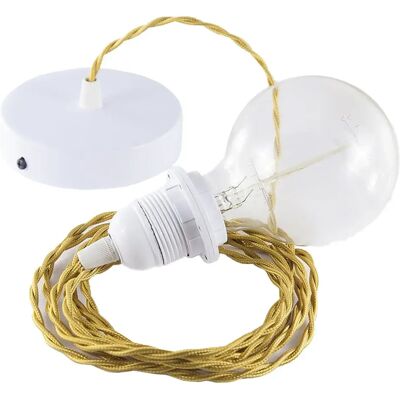 Creative Lámpara Colgante Pendel Para Pantalla Tm05 50 Cm Gold / White One Size Creative Lámpara Colgante Pendel Para Pantalla Tm05 50 Cm Gold / White One Size