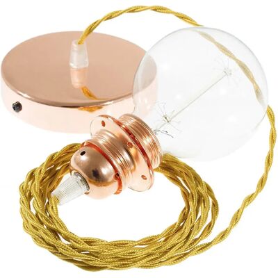 Creative Lámpara Colgante Pendel Para Pantalla Tm05 Diy 1 M Gold / Copper One Size Creative Lámpara Colgante Pendel Para Pantalla Tm05 Diy 1 M Gold / Copper One Size