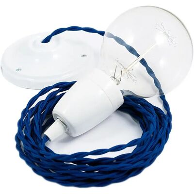 Creative Lámpara Colgante Tm12 Diy 50 Cm Blue / White One Size Creative Lámpara Colgante Tm12 Diy 50 Cm Blue / White One Size