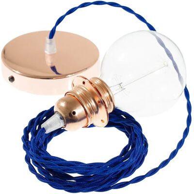 Creative Lámpara Colgante Pendel Para Pantalla Tm12 Diy 50 Cm Blue / Copper One Size Creative Lámpara Colgante Pendel Para Pantalla Tm12 Diy 50 Cm Blue / Copper One Size