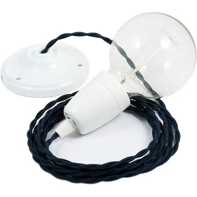 Creative Lámpara Colgante Tm20 Diy 50 Cm Dark Blue / White One Size Creative Lámpara Colgante Tm20 Diy 50 Cm Dark Blue / White One Size