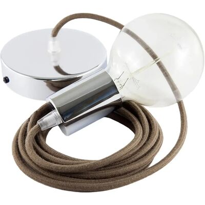 Creative Lámpara Colgante Rc13 1 M Brown / Chrome Plated One Size Creative Lámpara Colgante Rc13 1 M Brown / Chrome Plated One Size