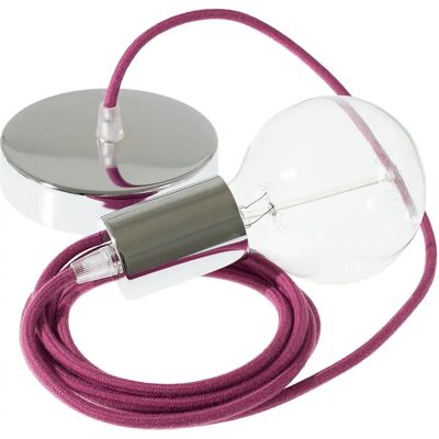 Creative Lámpara Colgante Rc32 50 Cm Burgundy / Chrome Plated One Size Creative Lámpara Colgante Rc32 50 Cm Burgundy / Chrome Plated One Size