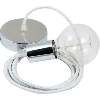 Creative Lámpara Colgante Rl01 1 M Glittering White / Chrome Plated One Size Creative Lámpara Colgante Rl01 1 M Glittering White / Chrome Plated One Size