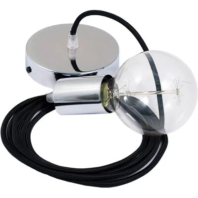 Creative Lámpara Colgante Rm04 2 M Black / Chrome Plated One Size Creative Lámpara Colgante Rm04 2 M Black / Chrome Plated One Size
