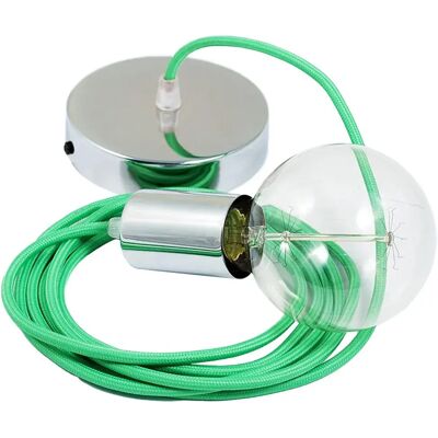 Creative Lámpara Colgante Rm18 1 M Green Lime / Chrome Plated One Size Creative Lámpara Colgante Rm18 1 M Green Lime / Chrome Plated One Size